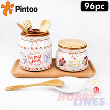 Load image into Gallery viewer, 3D Puzzle Storage Jar RABBIT &amp; SQUIRREL 96 pieces PINTOO Puzzles BB1002
