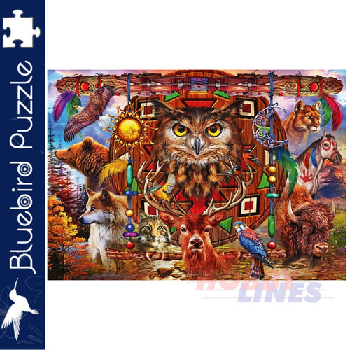 Bluebird ANIMAL TOTEM Ciro Marchetti 1000pc Jigsaw Puzzle 70247-P