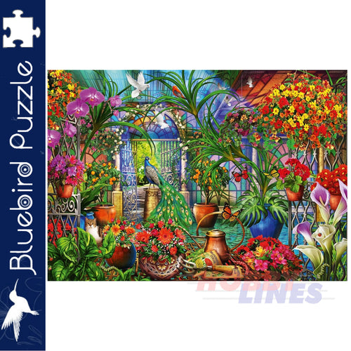 Bluebird TROPICAL GREEN HOUSE Ciro Marchetti 1000pc Jigsaw Puzzle 70248-P