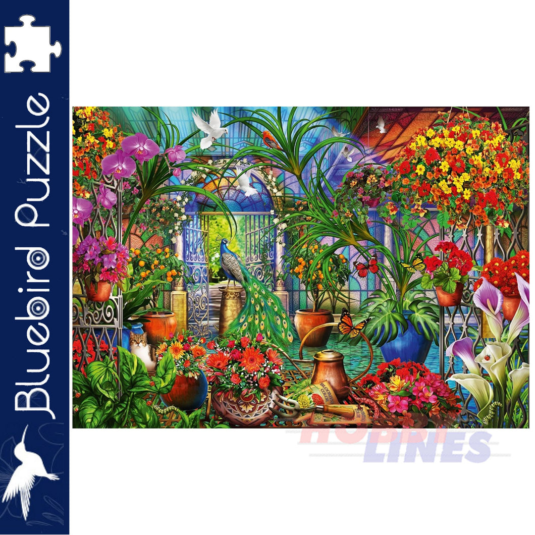 Bluebird TROPICAL GREEN HOUSE Ciro Marchetti 1000pc Jigsaw Puzzle 70248-P