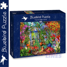 Load image into Gallery viewer, Bluebird TROPICAL GREEN HOUSE Ciro Marchetti 1000pc Jigsaw Puzzle 70248-P
