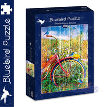 Load image into Gallery viewer, Bluebird BLUEBIRDS ON A BICYCLE 1000PC Jigsaw Puzzle 70300-P
