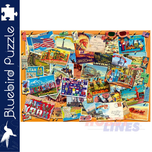 Bluebird YPOSTCARD USA Garry Walton 1000pc Jigsaw Puzzle 70309-P