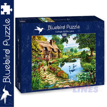 Load image into Gallery viewer, Bluebird COTTAGE BY THE LAKE Steve Crisp 1000pc Jigsaw Puzzle 70315-P
