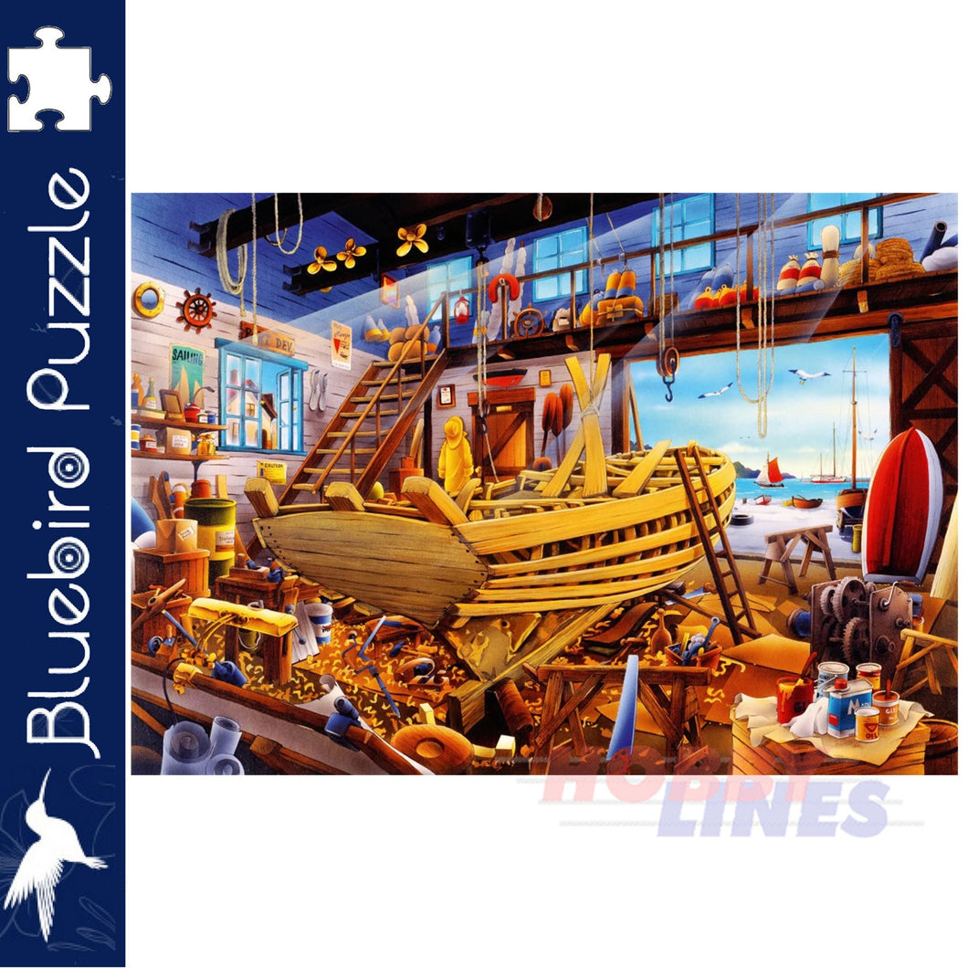 Bluebird BOAT YARD Hiroyuki 1000pc Jigsaw Puzzle 70316-P