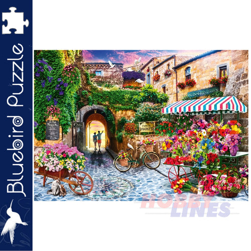 Bluebird THE FLOWER MARKET Jason Taylor 1000pc Jigsaw Puzzle 70334-P