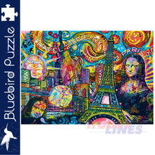 Load image into Gallery viewer, Bluebird ICONIC TRAVEL Dean Russo 1000pc Jigsaw Puzzle 70496-P
