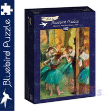 Load image into Gallery viewer, Art by Bluebird DEGAS DANCERS PINK AND GREEN 1890 1000pc Jigsaw Puzzle 60047
