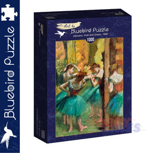 Art by Bluebird DEGAS DANCERS PINK AND GREEN 1890 1000pc Jigsaw Puzzle 60047