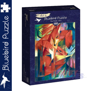 Art by Bluebird FRANZ MARC - THE FOXES 1913 1000pc Jigsaw Puzzle 60068