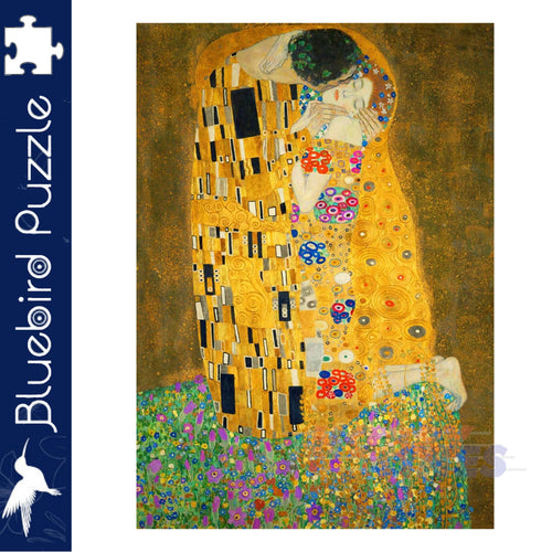 Art by Bluebird GUSTAVE KLIMT - THE KISS 1908 1000pc Jigsaw Puzzle 60068