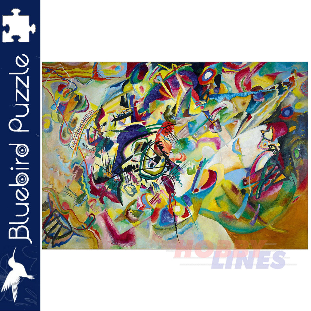 Art by Bluebird VASSILY KANDINSKY IMPRESSION VII 1912 1000pc Jigsaw Puzzle 60120