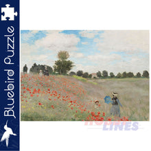 Load image into Gallery viewer, Art by Bluebird CLAUDE MONET - POPPY FIELD 1873 1000pc Jigsaw Puzzle 60122
