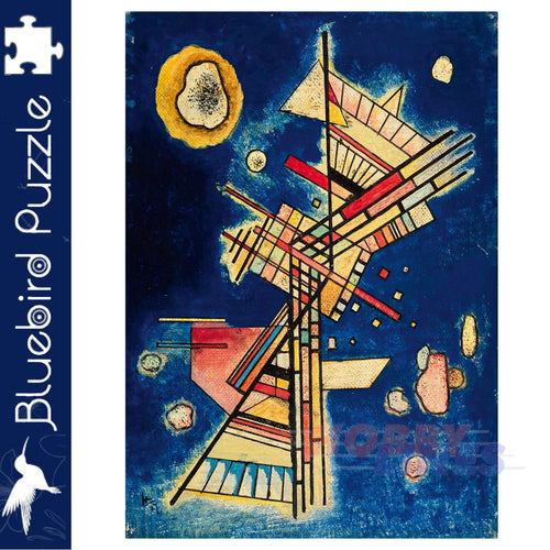 Art by Bluebird VASSILY KANDINSKY - DUNKLE KUHLE 1000pc Jigsaw Puzzle 60131