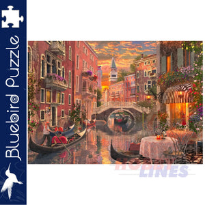 Bluebird AN EVENING SUNSET IN VENICE Domonic Davison 1500pc Jigsaw Puzzle 70115