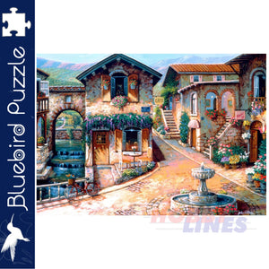 Bluebird THE FOUNTAIN ON THE SQUARE John O'Brien 1000pc Jigsaw Puzzle 70120