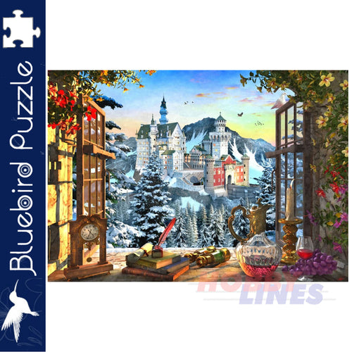 Bluebird MOUNTAIN CASTLE Neuschwanstein 1000pc Jigsaw Puzzle 70122