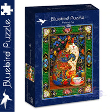 Load image into Gallery viewer, Bluebird PAINTED CAT Lewis T Johnson 1500pc Jigsaw Puzzle 70152
