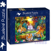 Load image into Gallery viewer, Bluebird FAMILY AT THE JUNGLE POOL Jan Patrik Kransy 1000pc Jigsaw Puzzle 70129
