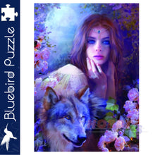 Load image into Gallery viewer, Bluebird MIDNIGHT ROSE Bente Schlick 1000pc Jigsaw Puzzle 70172
