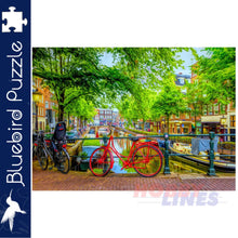 Load image into Gallery viewer, Bluebird THE RED BIKE IN AMSTERDAM  1000pc Jigsaw Puzzle 70211
