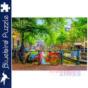 Bluebird THE RED BIKE IN AMSTERDAM  1000pc Jigsaw Puzzle 70211