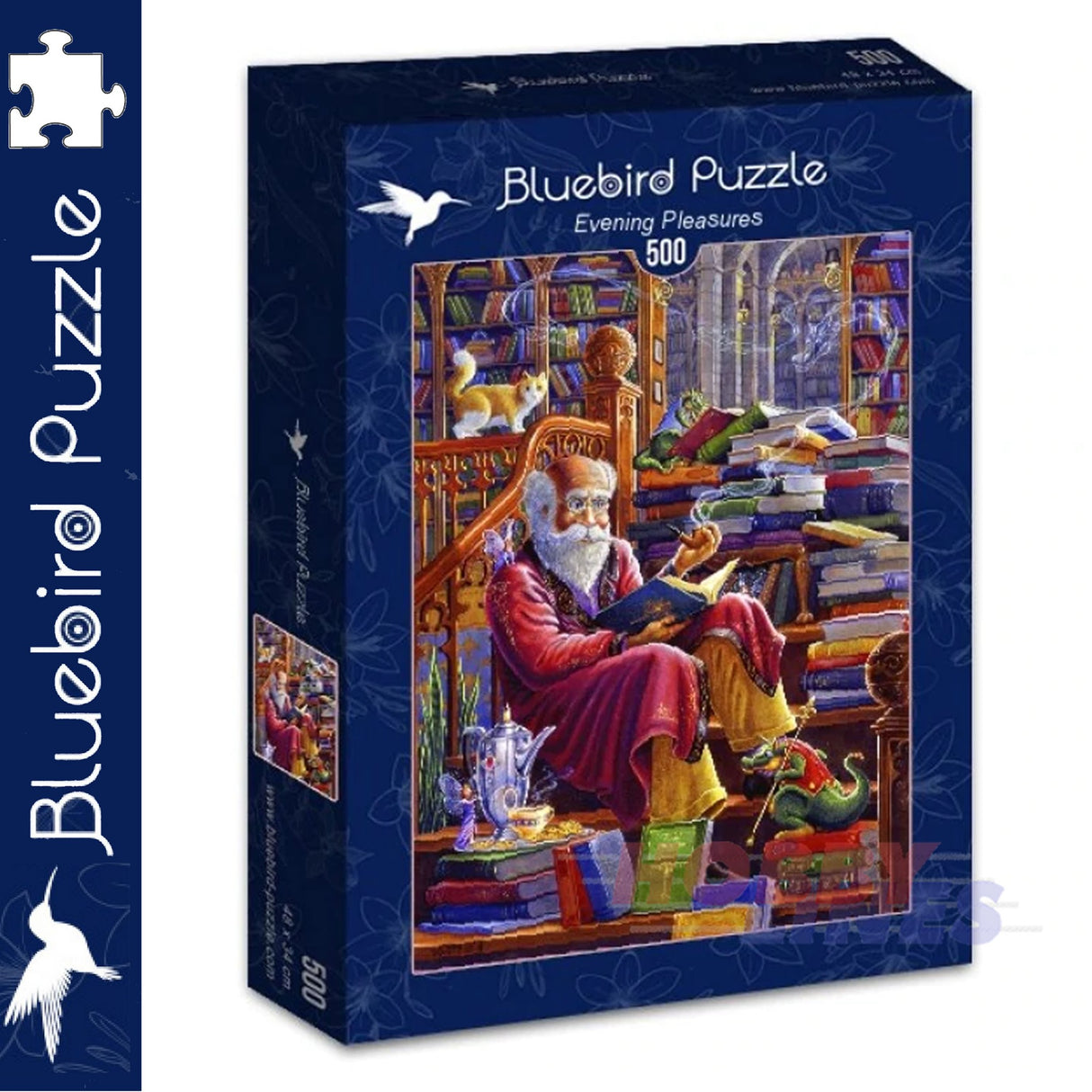 Bluebird EVENING PLEASURES Randal Spangler 500pc Jigsaw Puzzle 70217