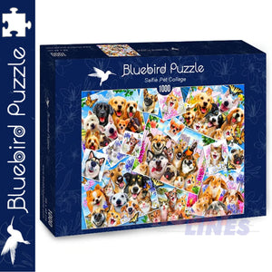 Bluebird SELFIE PET COLLAGE Robinson Howard 1000pc Jigsaw Puzzle 70283