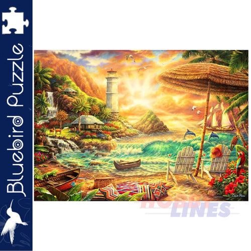 Bluebird LOVE ON THE BEACH Chuck Pinson1000pc Jigsaw Puzzle 70417