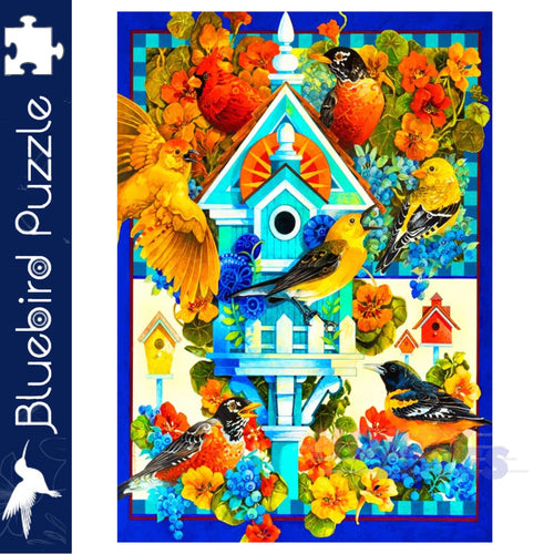 Bluebird THE AVIAN SANCTUARY David Galchutt 1000pc Jigsaw Puzzle 70420