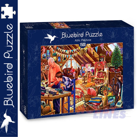 Bluebird ATTIC PLAYTIME Steve Crisp 1500pc Jigsaw Puzzle 70433