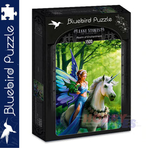 Bluebird REALM OF ENCHANTMENT Anne Stokes 1500pc Jigsaw Puzzle 70440