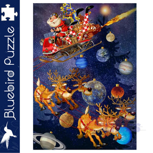 Bluebird SANTA CLAUS IS ARRIVING! Francois Ruyer 1500pc Jigsaw Puzzle 70445