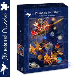 Bluebird SANTA CLAUS IS ARRIVING! Francois Ruyer 1500pc Jigsaw Puzzle 70445
