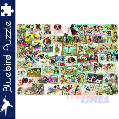 Bluebird DOGS Barbara Behr 1500pc Jigsaw Puzzle 70469