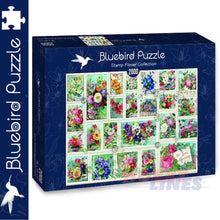 Load image into Gallery viewer, Bluebird STAMP FLOWER COLLECTION Barbara Behr 2000pc Jigsaw Puzzle 70472
