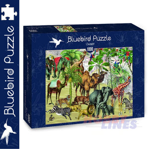 Bluebird DESERT Barbara Behr 1000pc Jigsaw Puzzle 70476