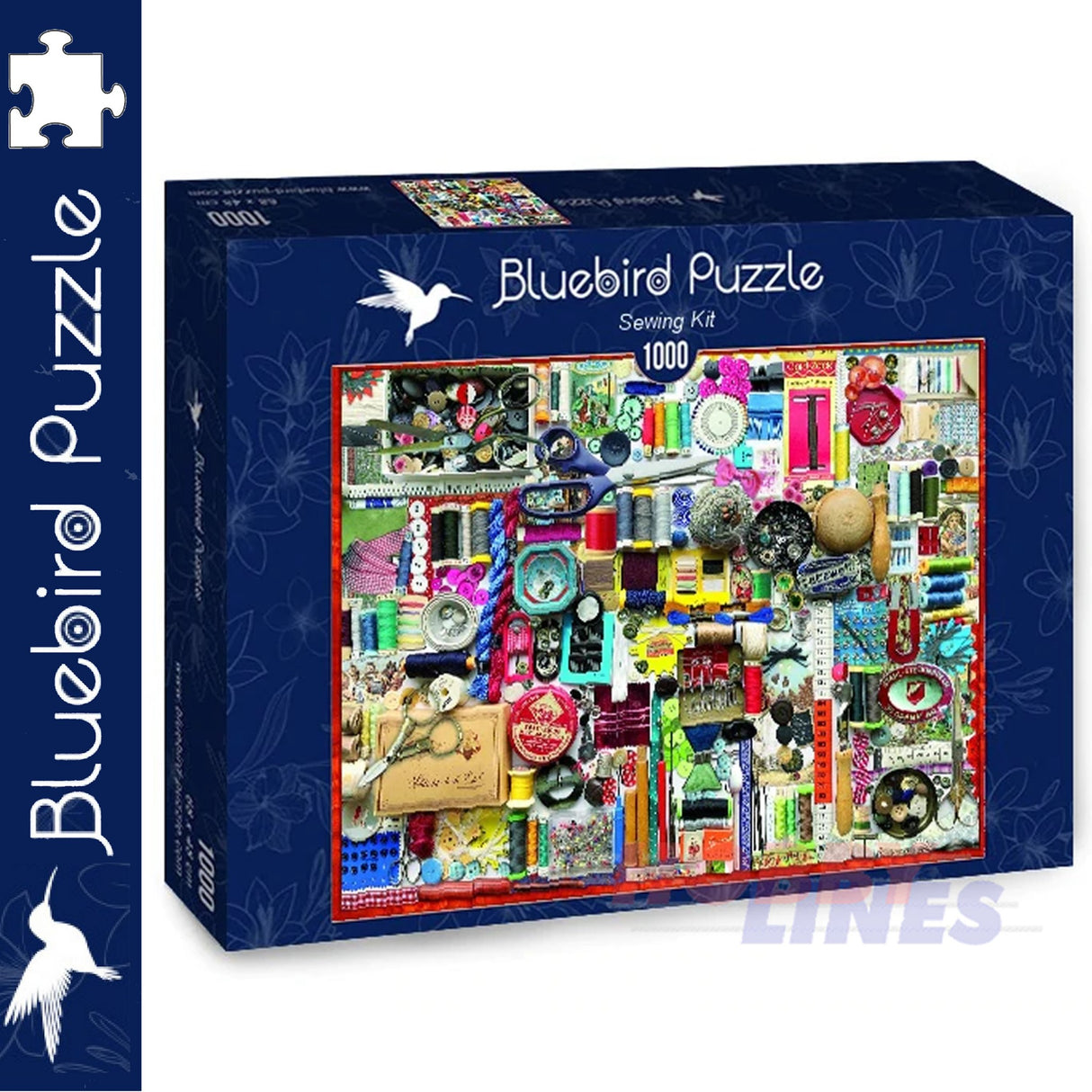 Bluebird SEWING KIT Barbara Behr 1000pc Jigsaw Puzzle 70479