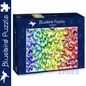 Bluebird BUTTERFLIES 1000pc Jigsaw Puzzle 70485