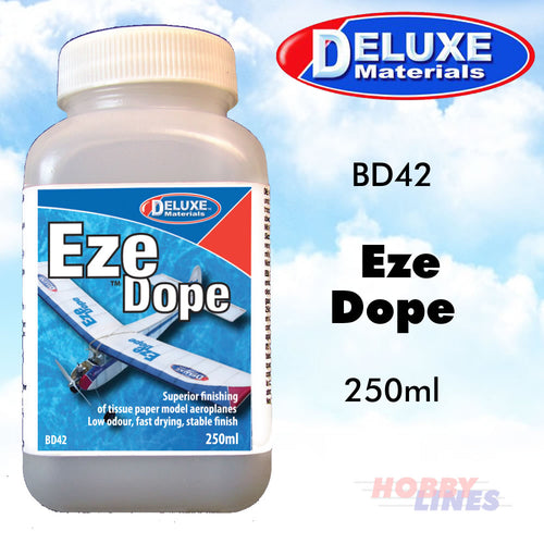 EZE DOPE shrink, strengthen & wind-proof aero model tissue BD42 DELUXE MATERIALS