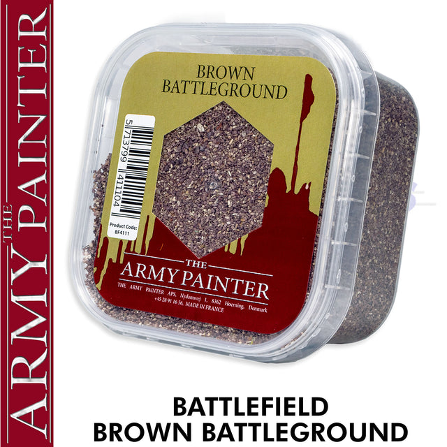 BATTLEFIELD BASING: BROWN BATTLEGROUND Diorama material Army Painter BF4111P