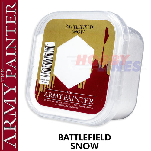 BATTLEFIELD BASING: SNOW BATTLEGROUND Diorama material Army Painter BF4112P