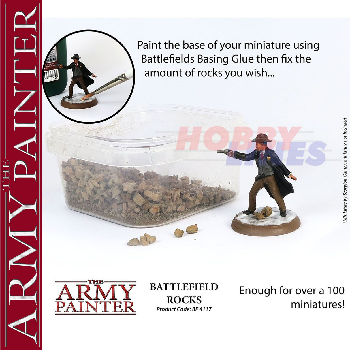 BATTLEFIELD BASING: BATTLEFIELD ROCKS Diorama material Army Painter BF4117P