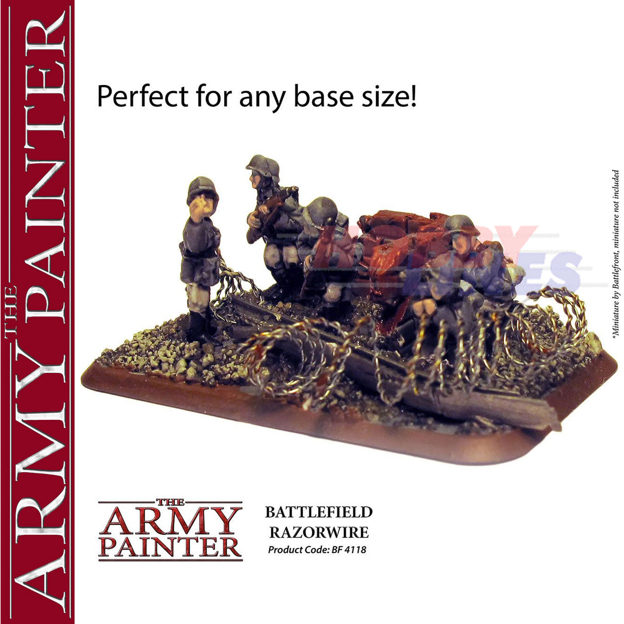 BATTLEFIELD RAZORWIRE 3m Diorama Basing material Army Painter BF4118P