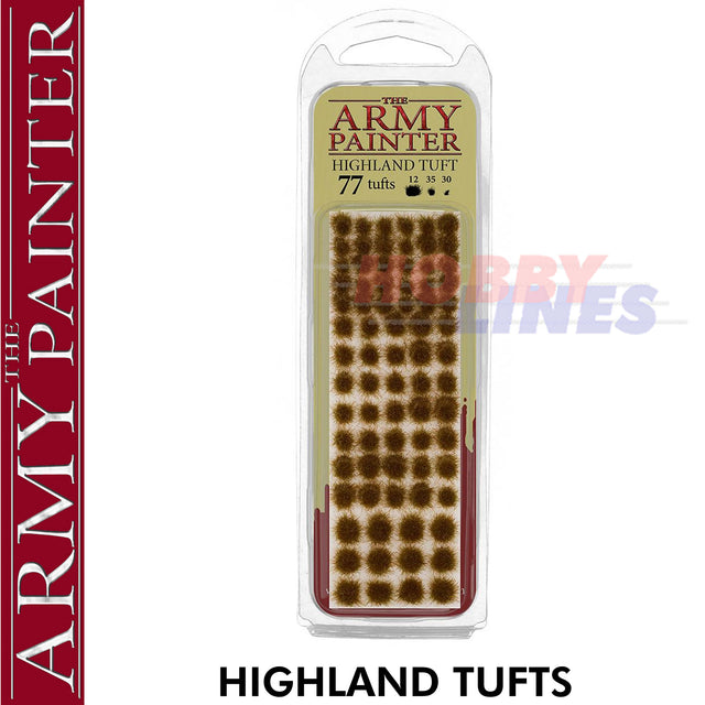 HIGHLAND TUFT 77 tufts Diorama Battlefield Basing material Army Painter BF4222P