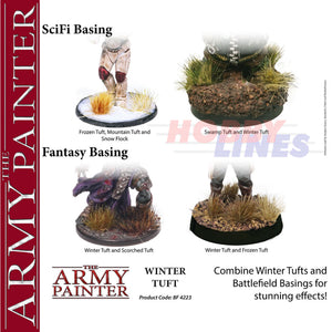 WINTER TUFT 77 tufts Diorama Battlefield Basing material Army Painter BF4223P