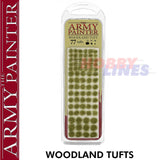 WOODLAND TUFT 77 tufts Diorama Battlefield Basing material Army Painter BF4224P