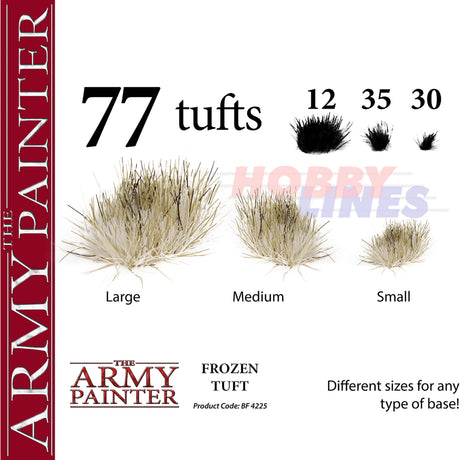 FROZEN TUFT 77 tufts Diorama Battlefield Basing material Army Painter BF4225P