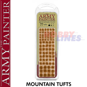 MOUNTAIN TUFT 77 tufts Diorama Battlefield Basing material Army Painter BF4227P