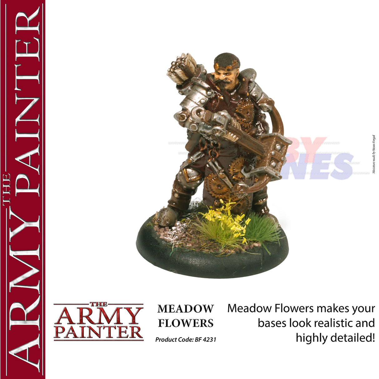 MEADOW FLOWERS TUFT 77 tufts Diorama Battlefield Basing Army Painter BF4231P